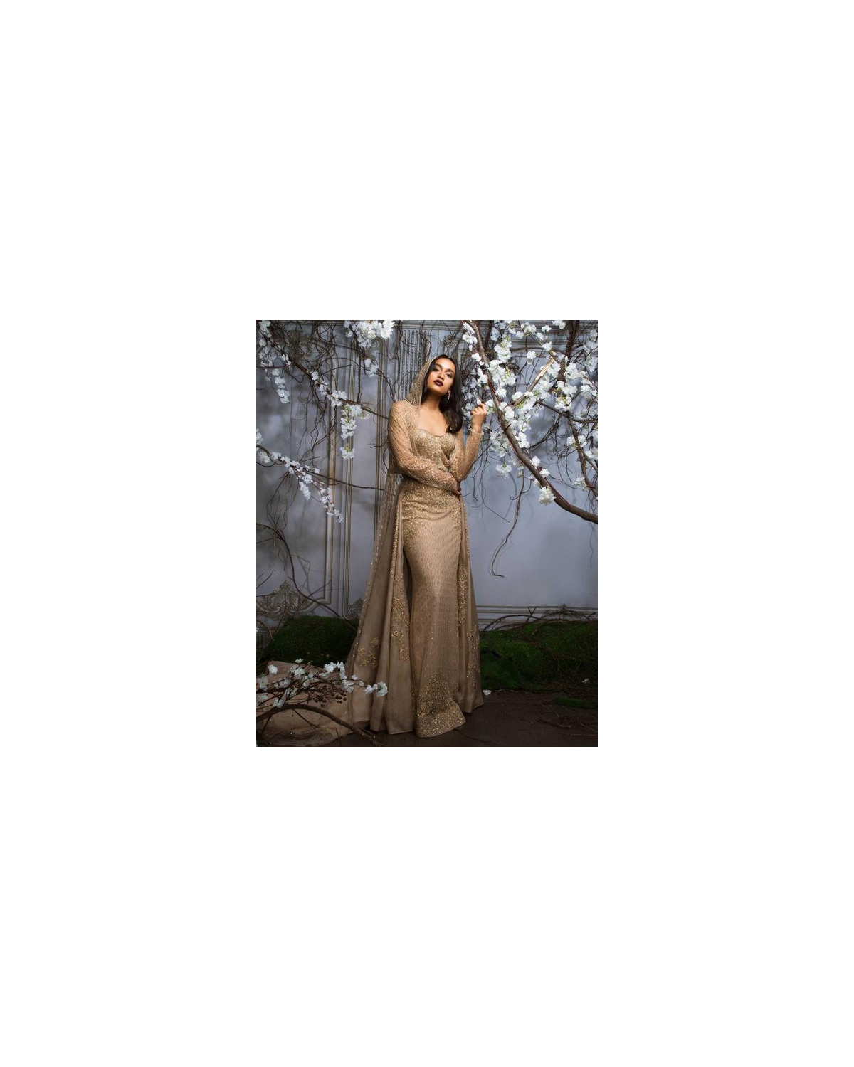 Tenley Gold Gown