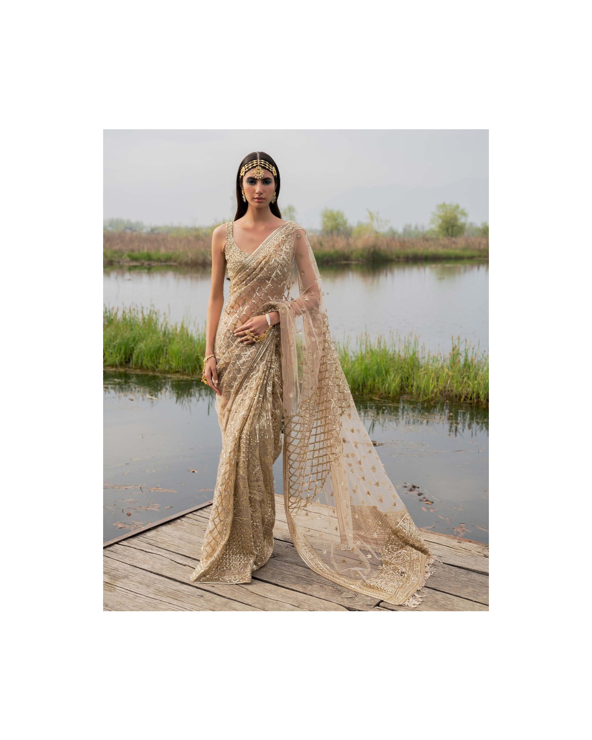 April Saree Set