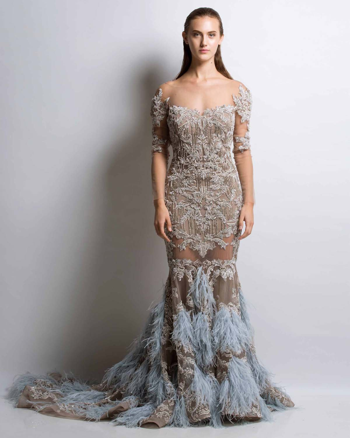 Bonnie Hand Embroidered Gown