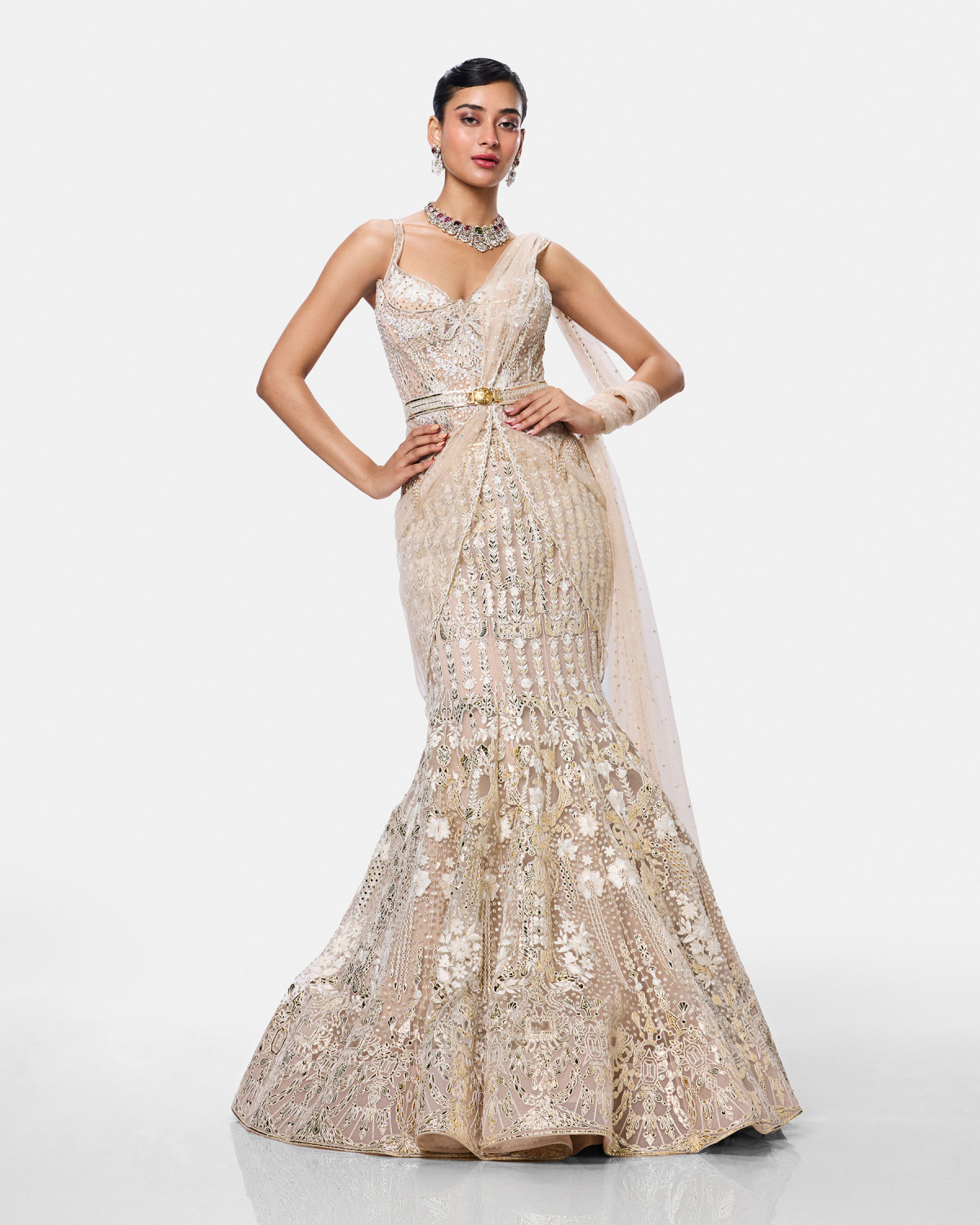 Lumière Gold Gown