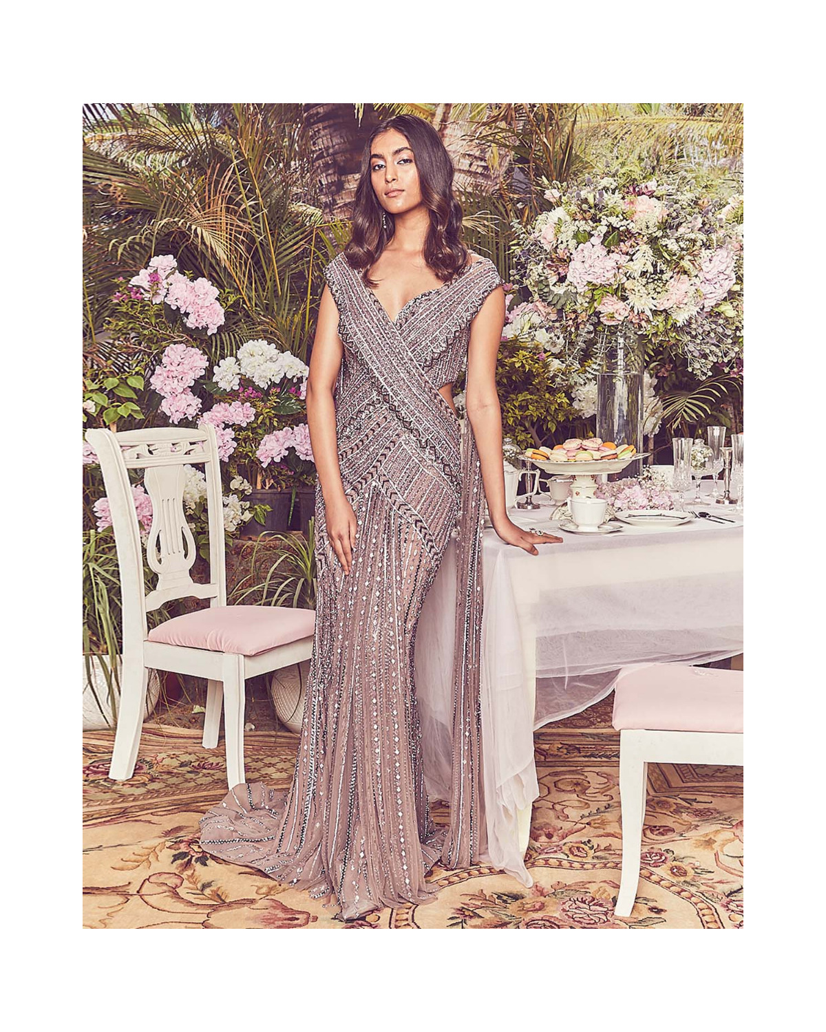 Casey Grey Gown