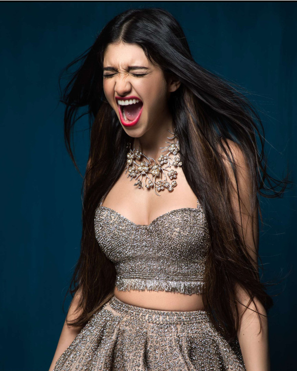 Alanna Silver Embroidered Top