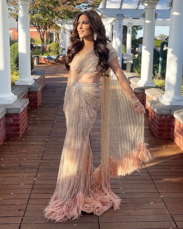 Ami Desai Saree Gown