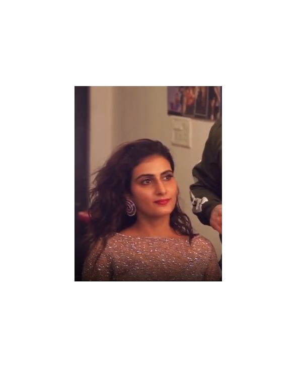 Fatima Sana Shaikh Hand Silver Gown