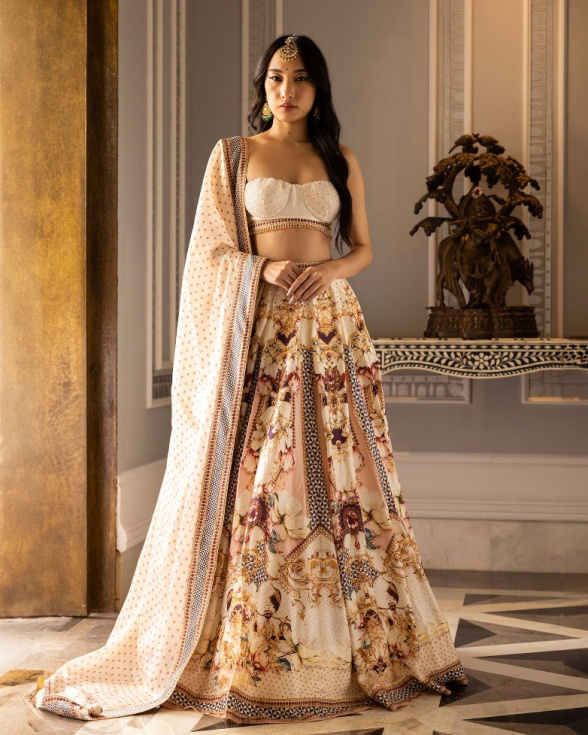 Selene Printed Lehenga Set