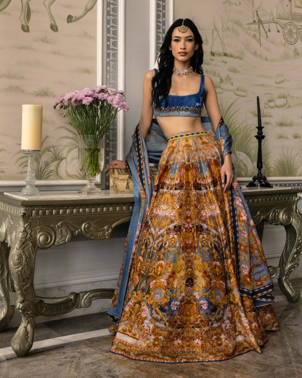 Hera Printed Lehenga Set