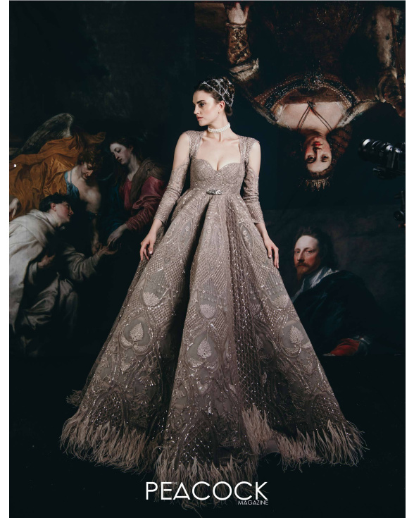 Icw Couture Grey Brdal Lehenga