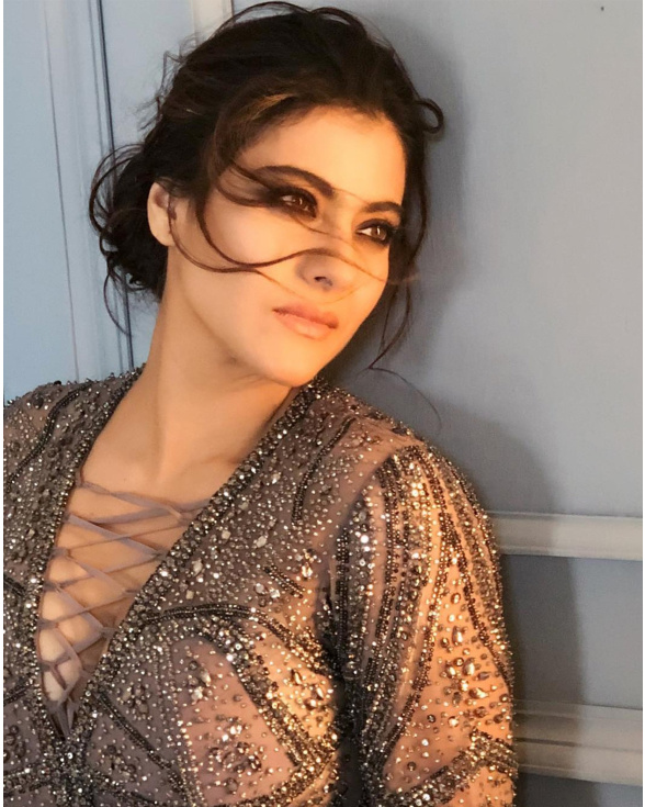 Kajol Crystal Work Gown