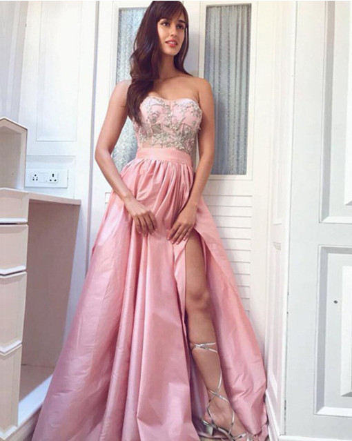Disha Patani pink gown