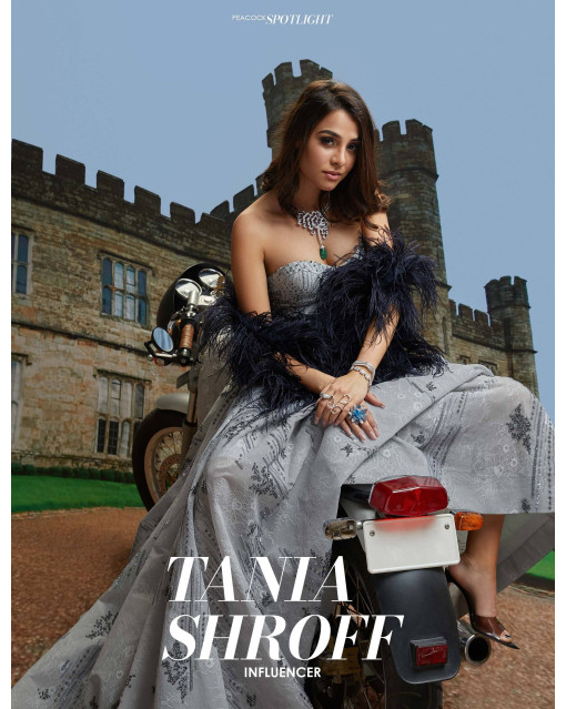 Tania Shroff Custom Applique Gown