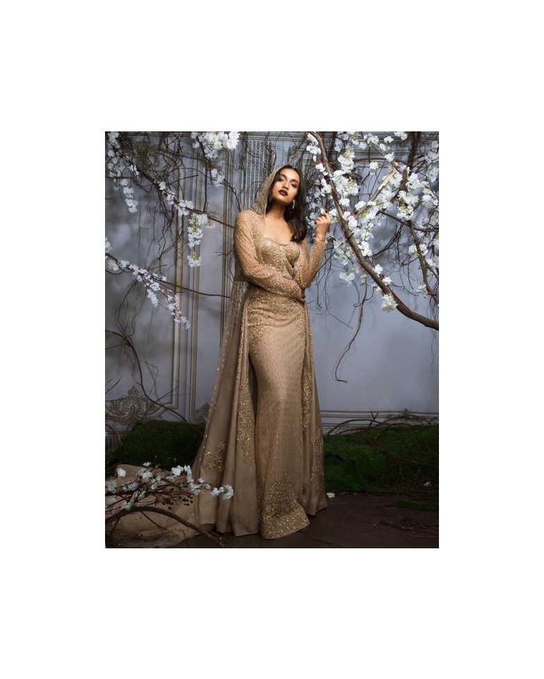 Tenley Gold Gown