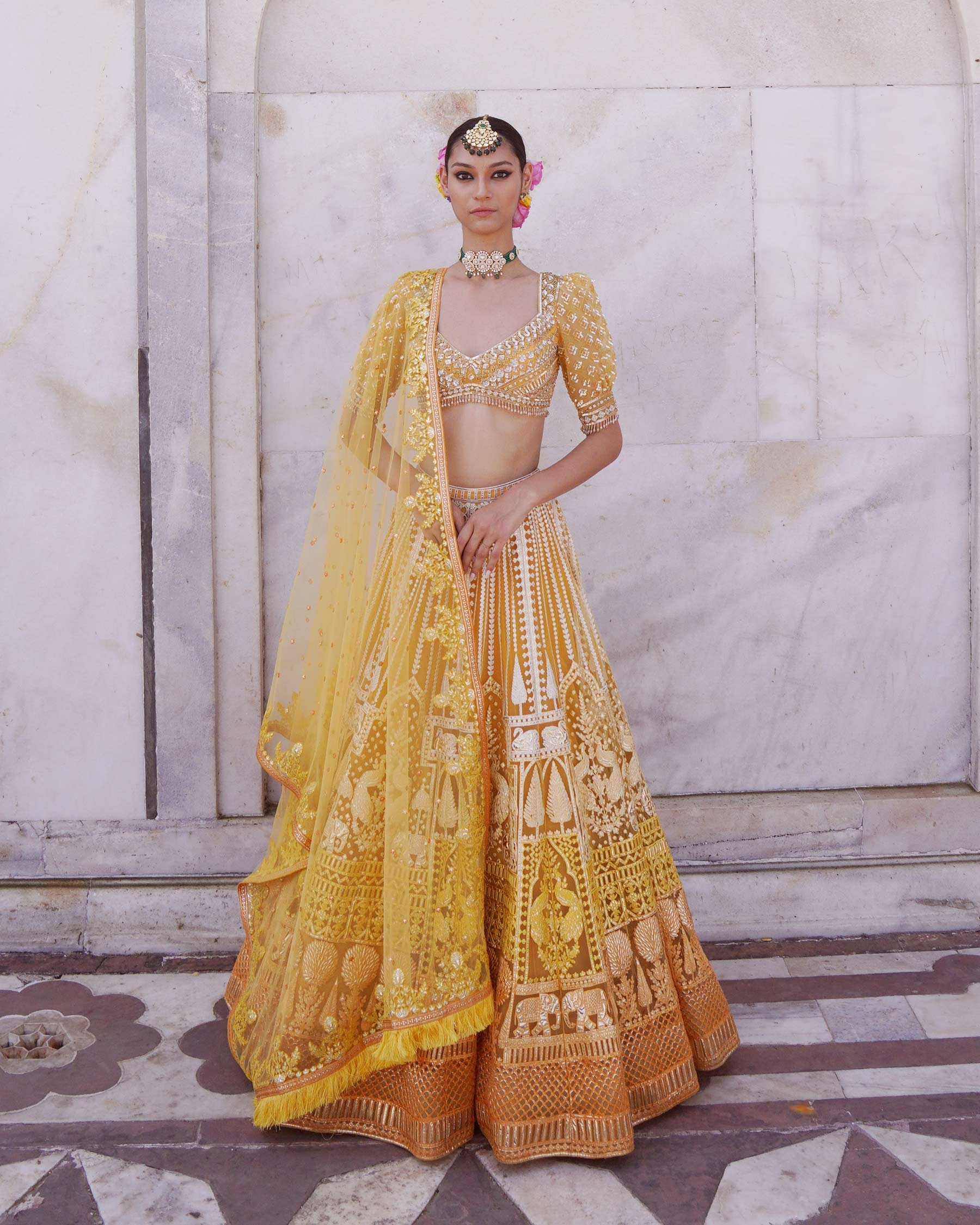 Shop now nadia bridal lehenga set Falguni Shane Peacock