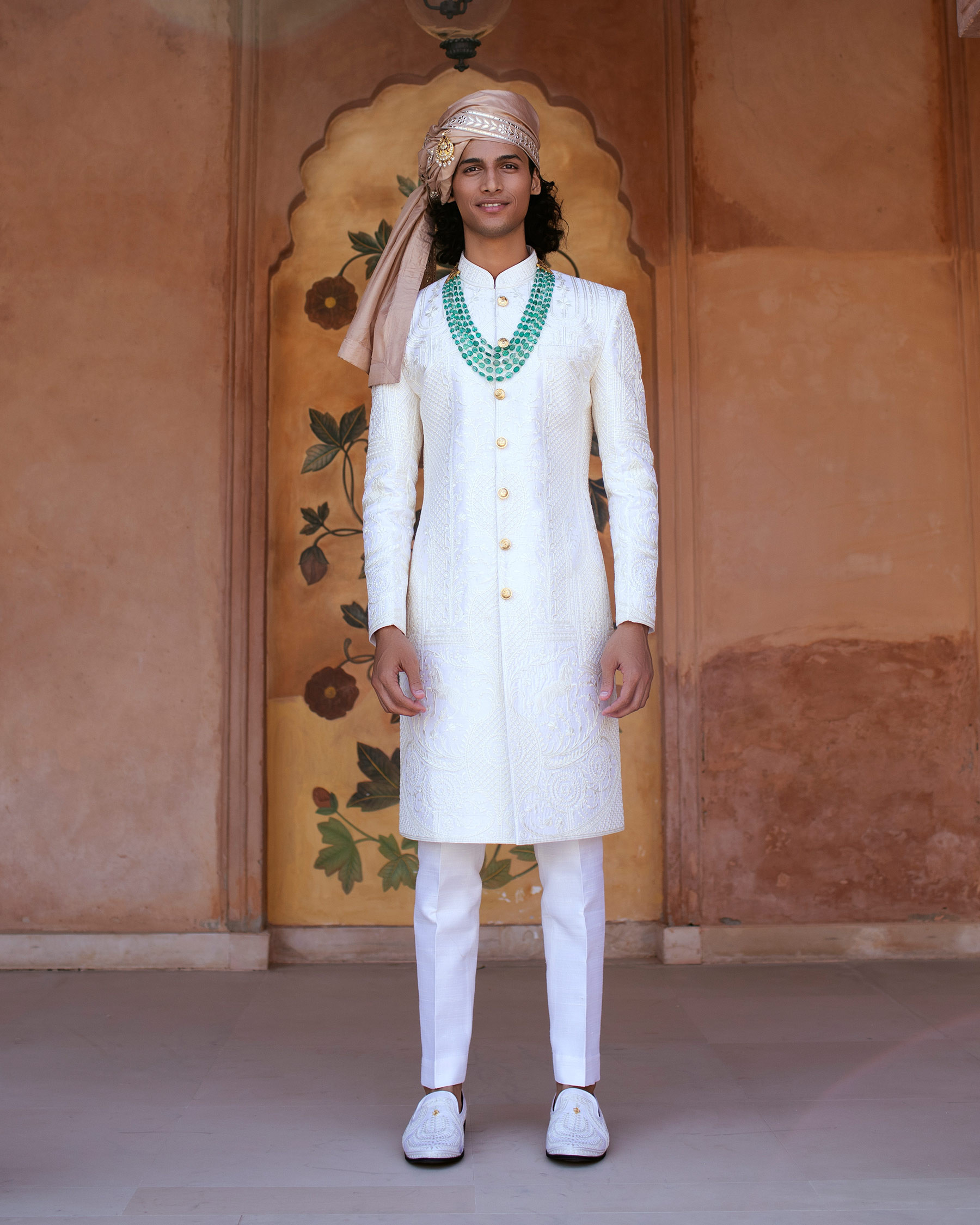 Sherwani hyderabadi deals style