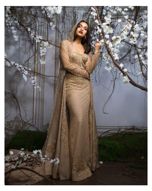 Tenley Gold Gown