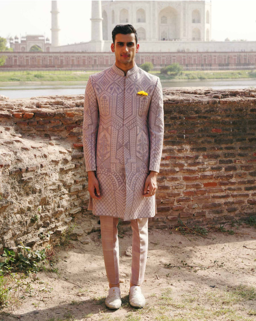 BRETON SHERWANI SET