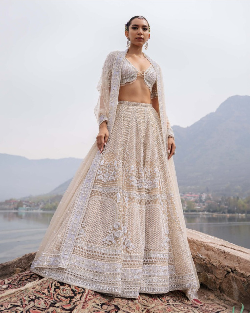 CORALINA BRIDAL LEHENGA SET