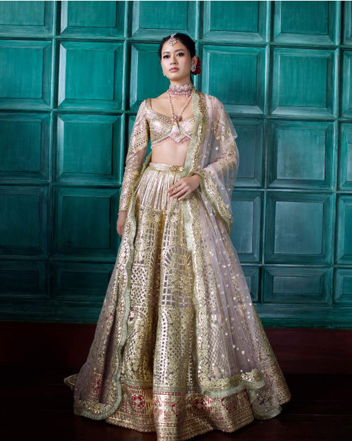 ROLANDE BRIDAL LEHENGA SET 