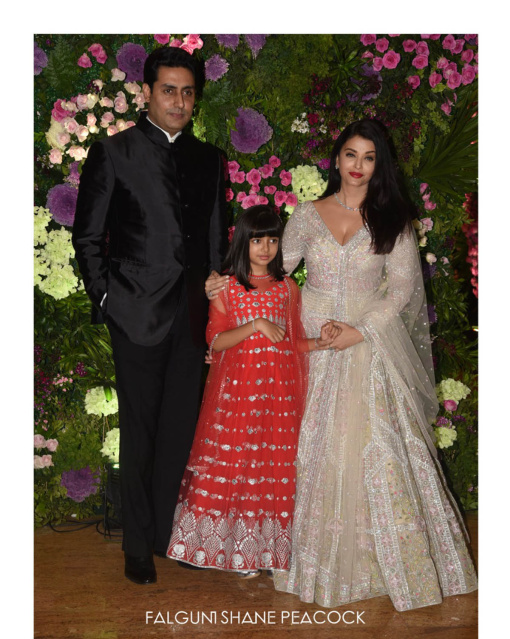 Aishwary Rai Bachchan with Multicolored Lehenga set