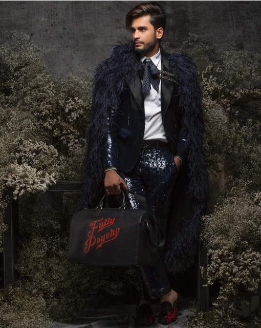 Rohit Blazer With Satin Shawl Collar