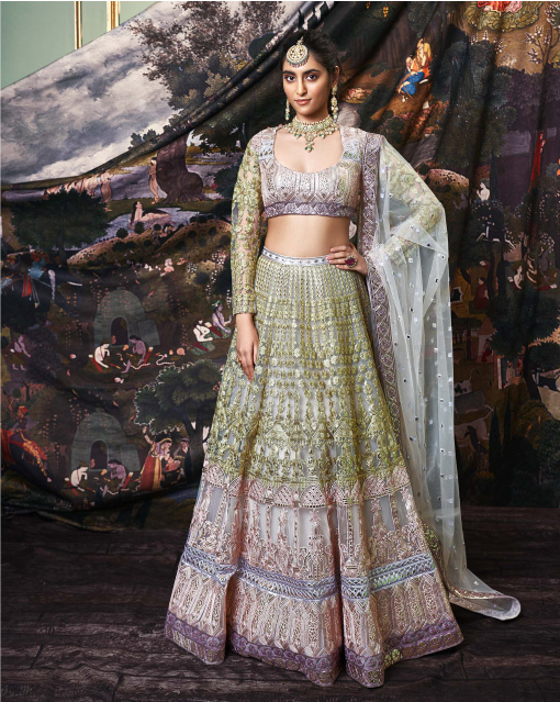 HAYLEY BRIDAL LEHENGA SET 
