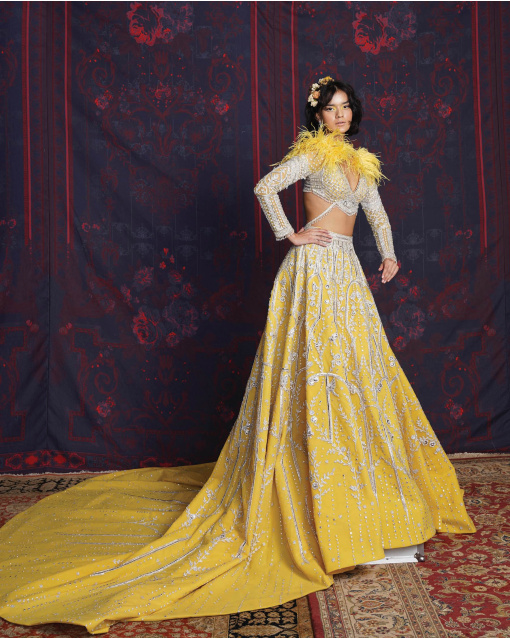 PARIS BRIDAL LEHENGA SET 