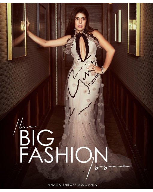 Anaita Shroff Adajania Chrome Applique Gown