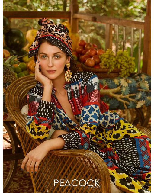 Tuscan Tour Multicolor Long Kaftan