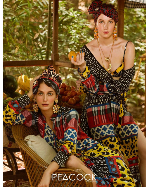 Tuscan Tour Multicolor Kaftan