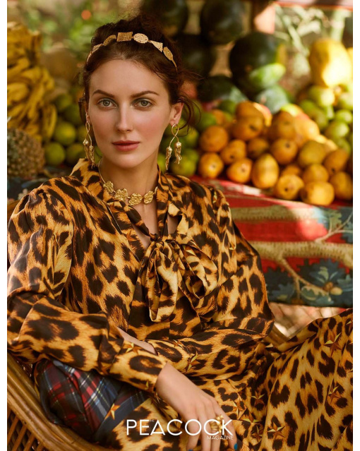 Tuscan Tour Yellow Long Kaftan