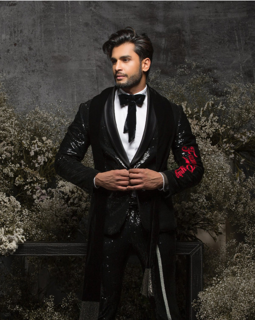 Rohit Blazer With White Shirt