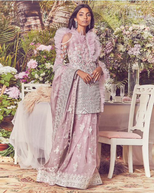 EZRA KURTA AND SAREE SET