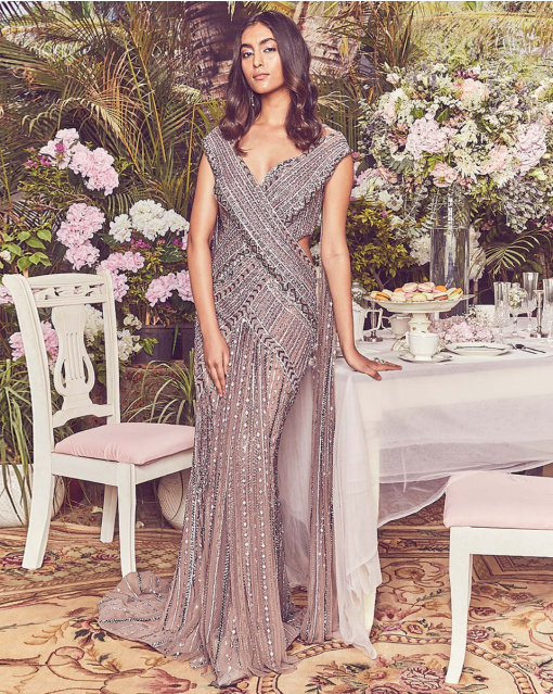 CASEY GREY GOWN