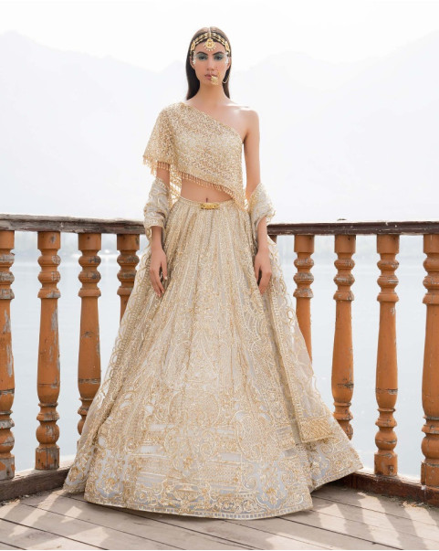 Buy Black Art Silk A Line Lehenga Wedding Wear Online at Best Price |  Cbazaar
