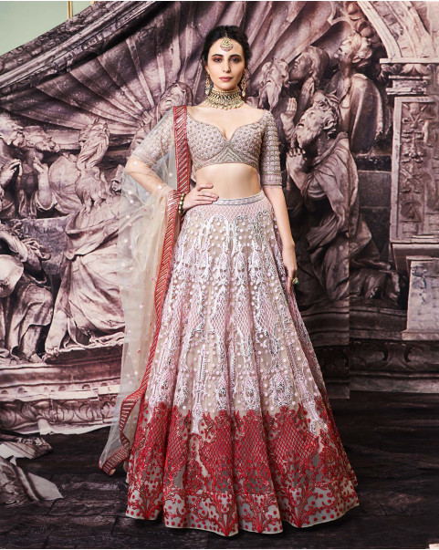 Grand lehenga top