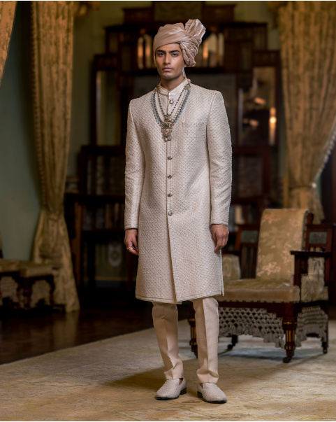 Clarke sherwani set