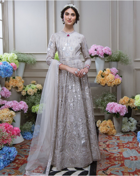 Buy Lili Turtledove Anarkali Set - Falguni Shane Peacock