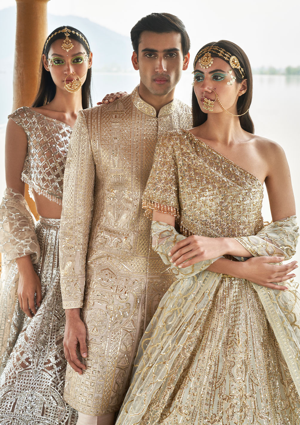 Latest South Indian Wedding Half Saree Design | Half saree, Silk half saree,  Half saree lehenga