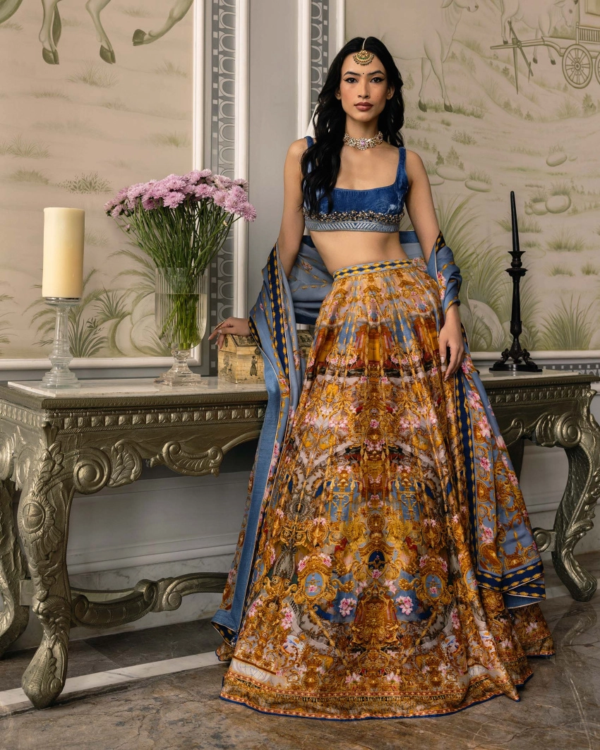 Hera Printed Lehenga Set