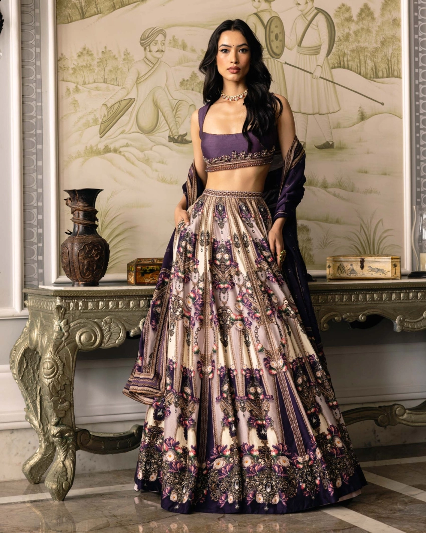 Althea Printed Lehenga Set