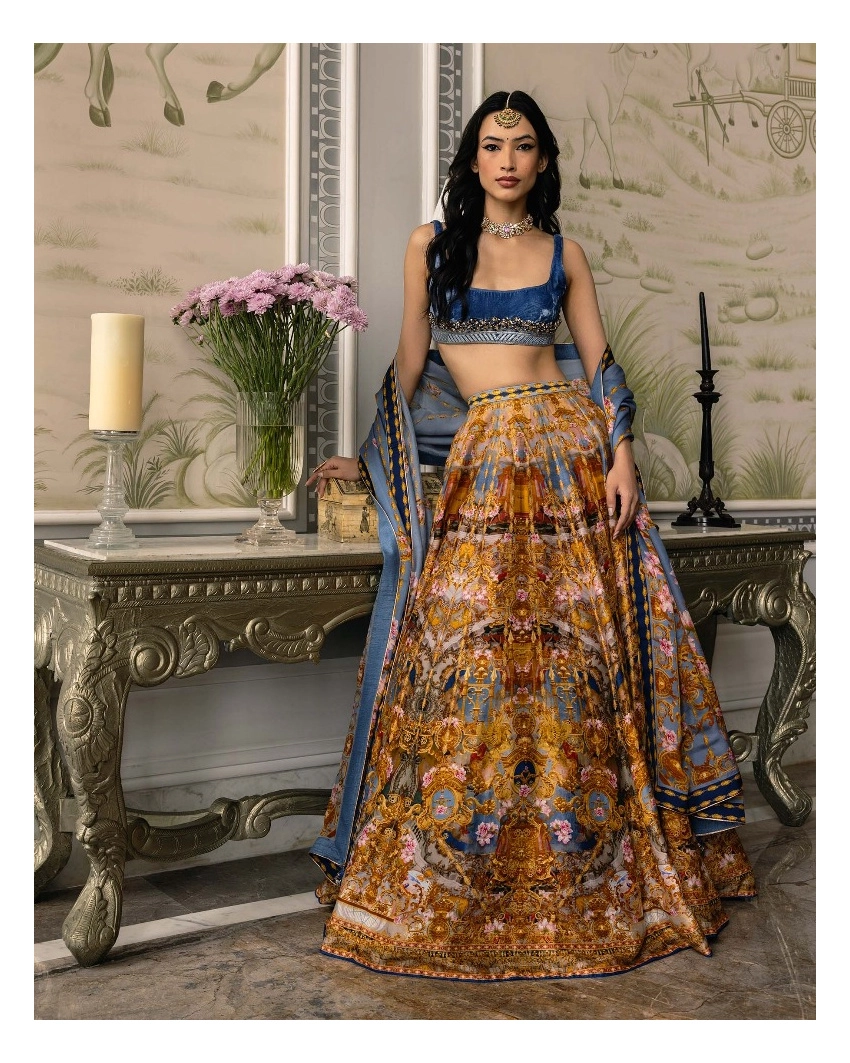 Hera Printed Lehenga Set