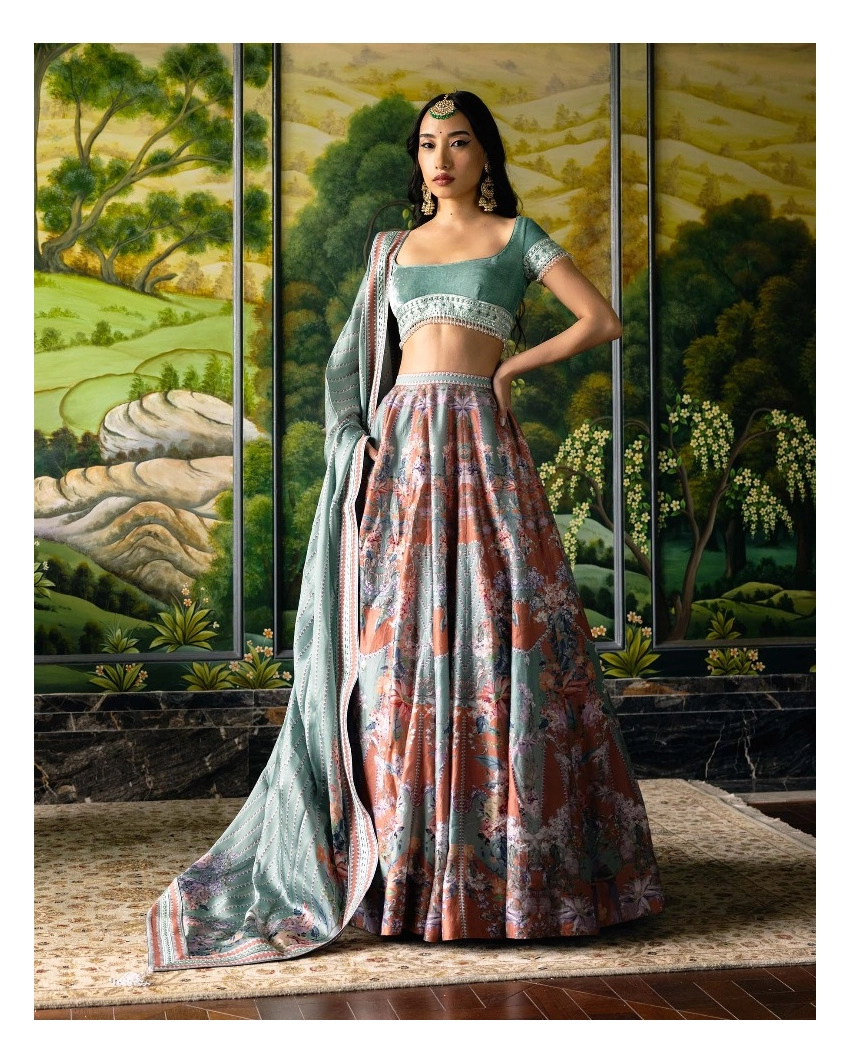 Harmonia Printed Lehenga Set