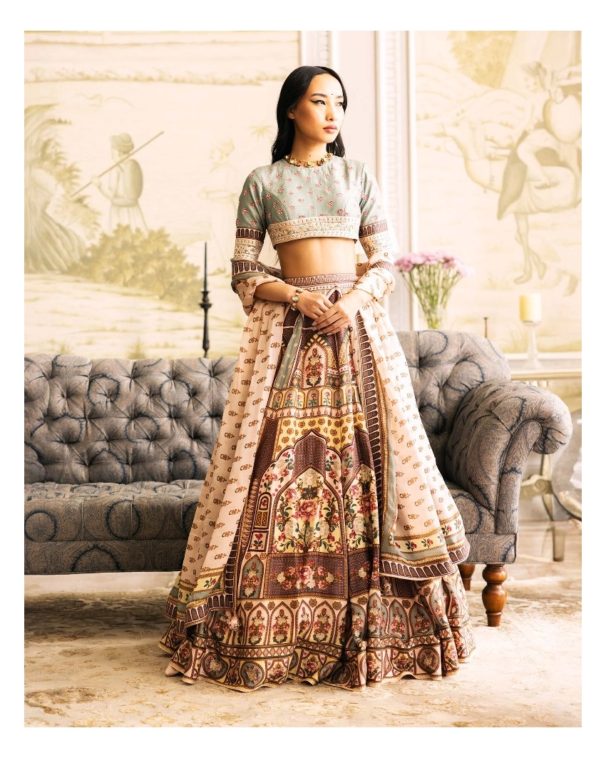 Aphrodite Printed Lehenga Set
