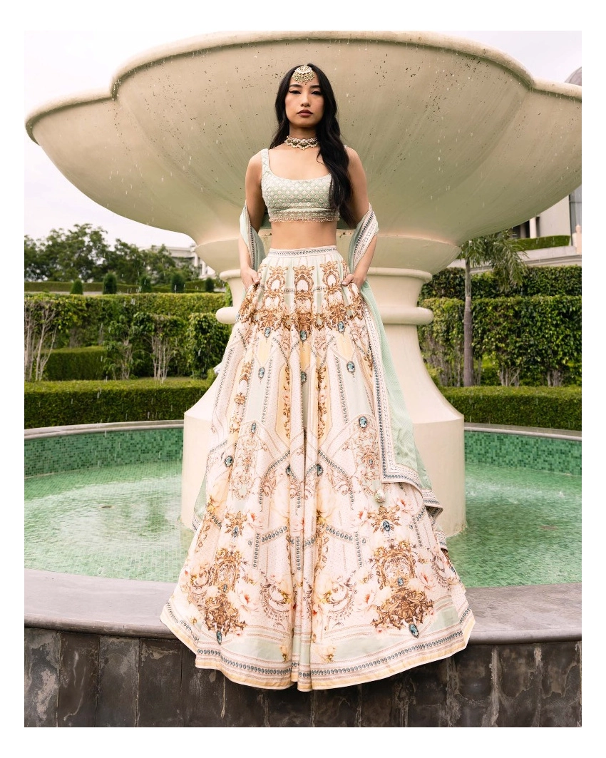 Asteria Printed Lehenga Set