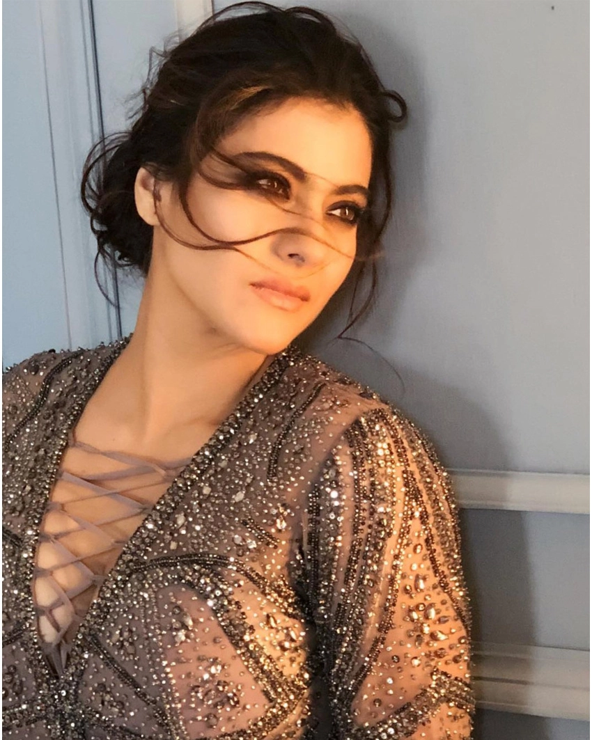 Kajol Crystal Work Gown