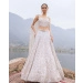 Edith Silver Lehenga Set With Sequins And Swarovski Stones