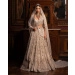 Abrielle Ivory Lehenga Set Skirt Replete With Silver Embroidery