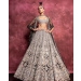 Fille Midnight Black Lehenga Set With Ivory Embroidery