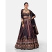 Midnight Plum Lehenga