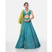 Turquoise Bloom Lehenga