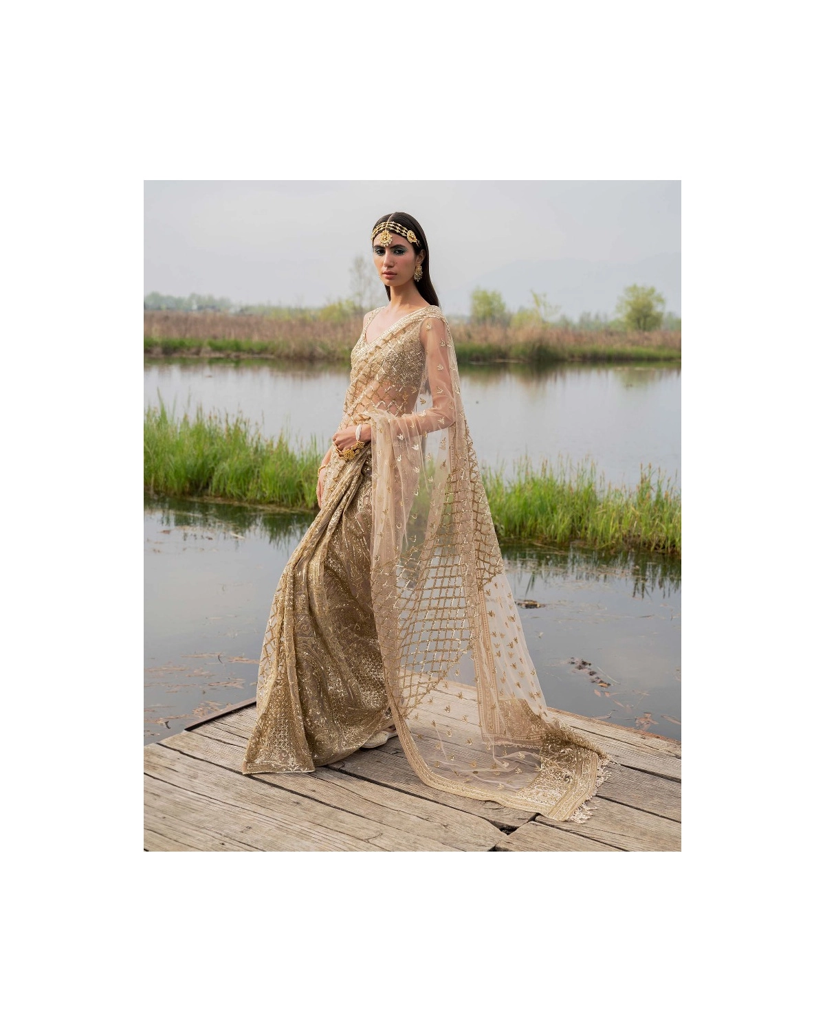 April Saree Set